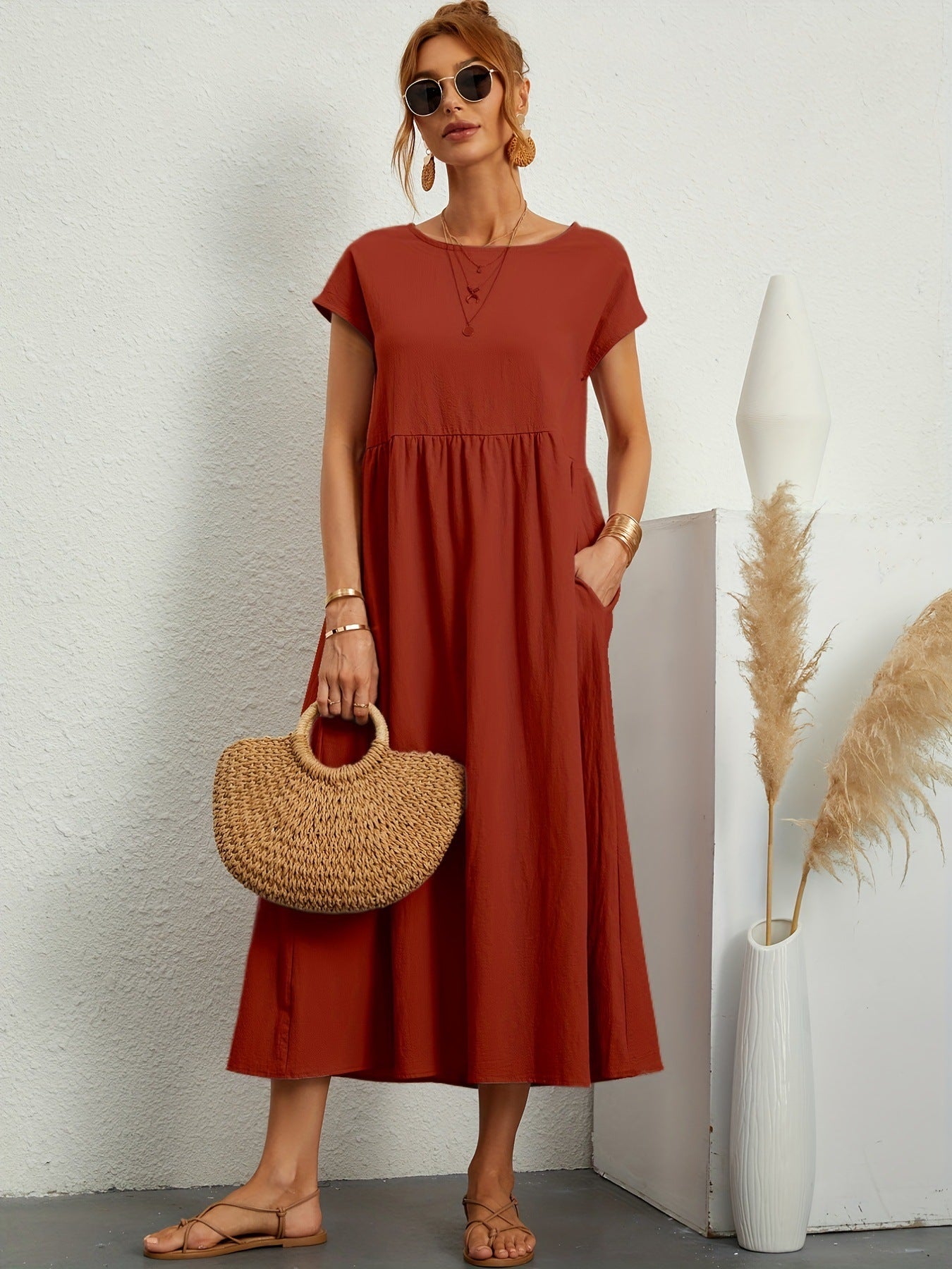 Robe élégante décontractée Printemps-Été