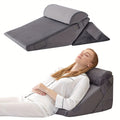 RelaxPlus 7-in-1 verstellbares orthopädisches Keilkissen aus Memory-Schaum
