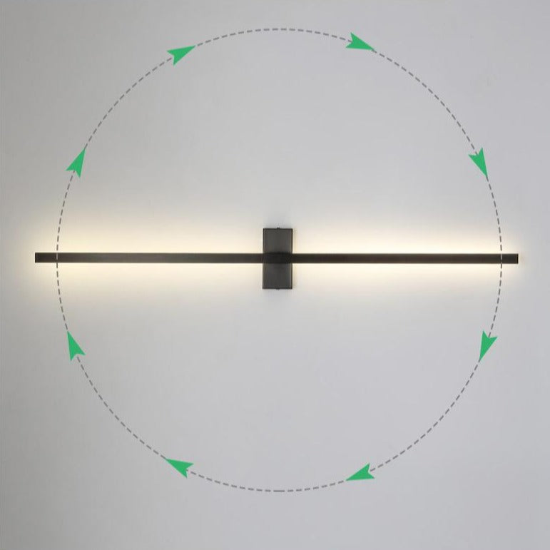 Norelle Adjustable Rod Wall Lamp — Modern Slim Design, Articulating Light Arm