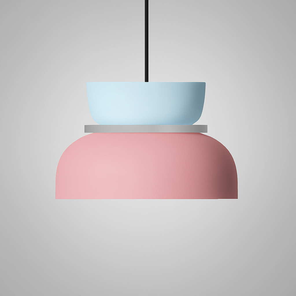 Macaron Acrylic Dome Pendant Light LED E27 12W - Wildoxy