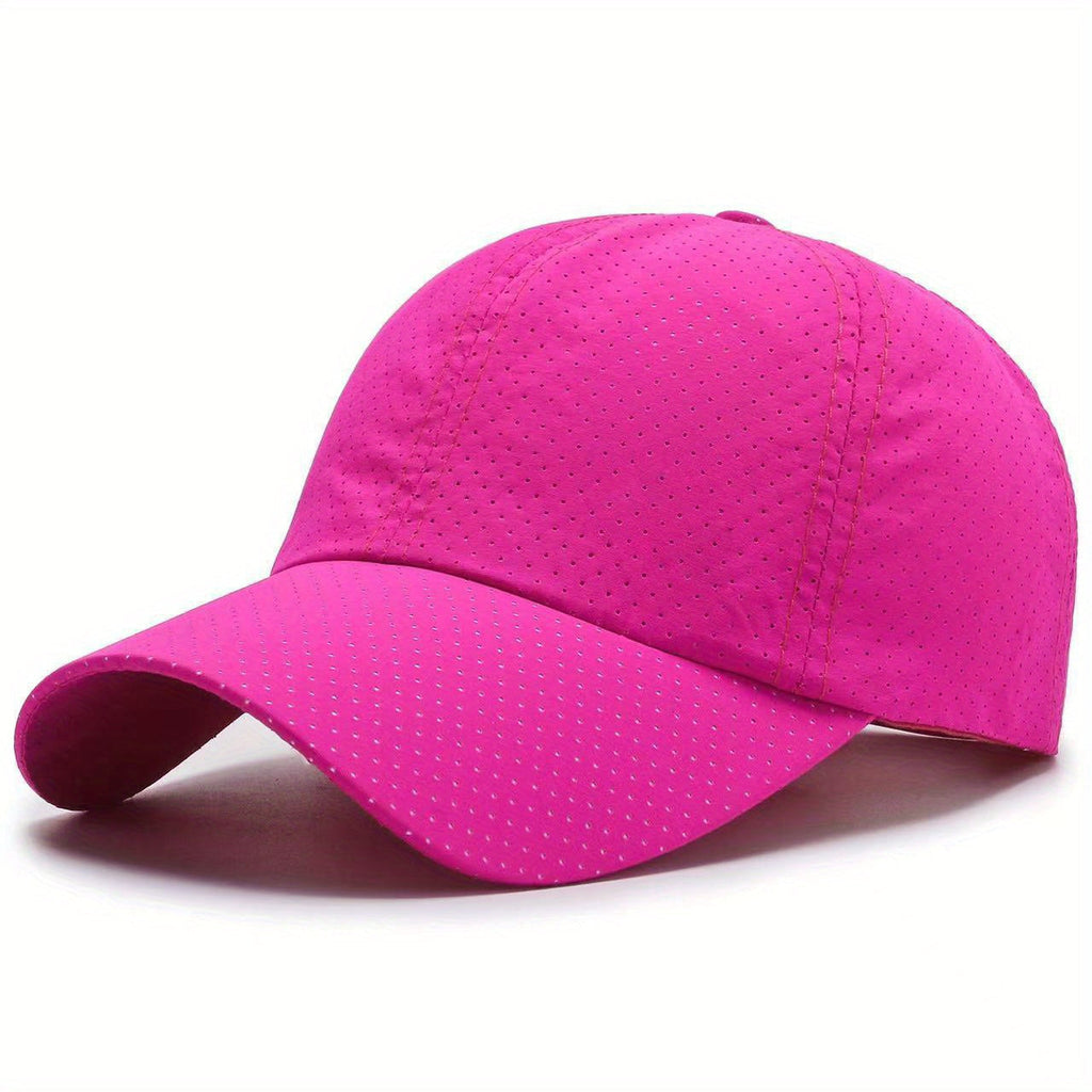 Șapcă sport din plasă cu uscare rapidă — Protecție UV, unisex