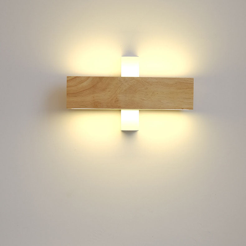 LED-Wandleuchte - Drehbares Aluminium, Schwarz/Weiß, 21/31cm