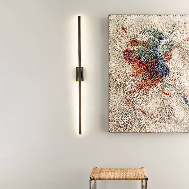 Norelle Adjustable Rod Wall Lamp — Modern Slim Design, Articulating Light Arm