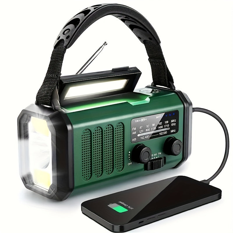 緊急用ラジオ - 懐中電灯、モバイルバッテリー、ソーラー、手回し、USB