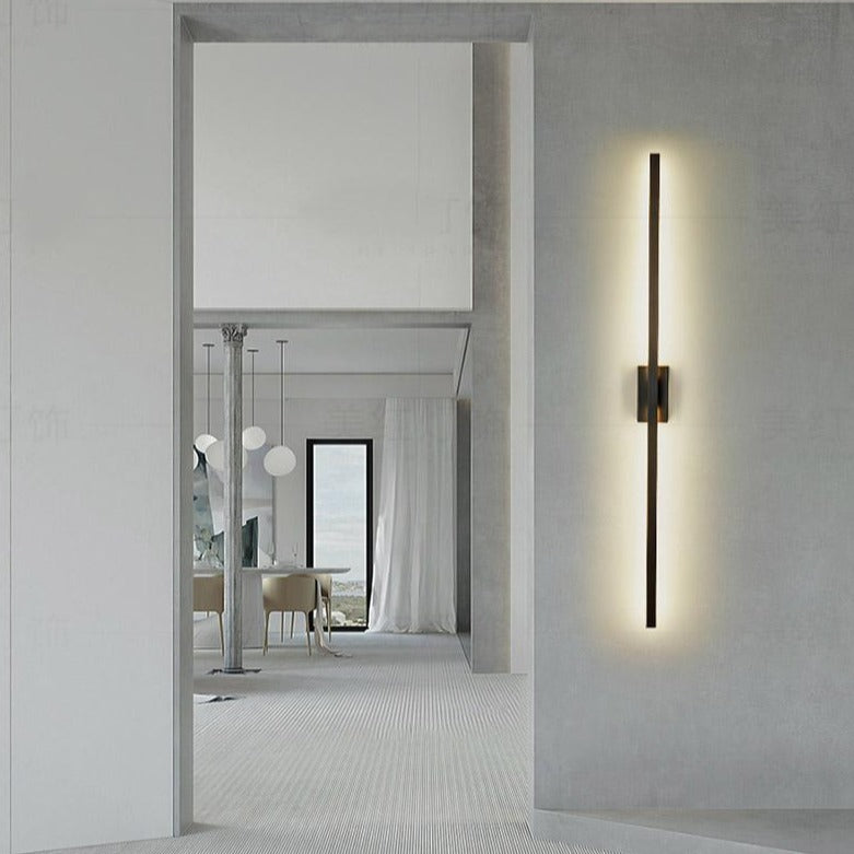 Norelle Adjustable Rod Wall Lamp — Modern Slim Design, Articulating Light Arm