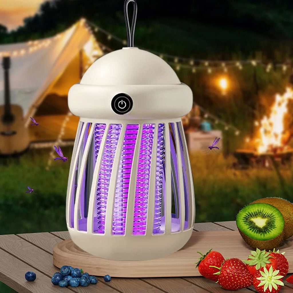 NovaGuard Mosquito Killer Lamp — 395nm UV Light, 3000V Electric Shock, Rechargeable