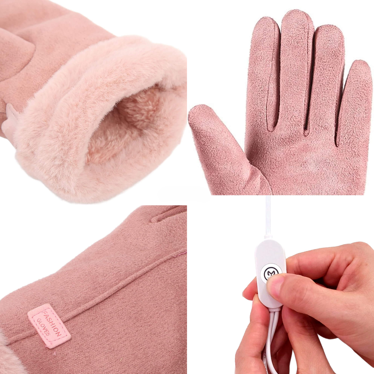 Beheizte Winterhandschuhe — wasserabweisend, Touchscreen-kompatibel, per USB aufladbar