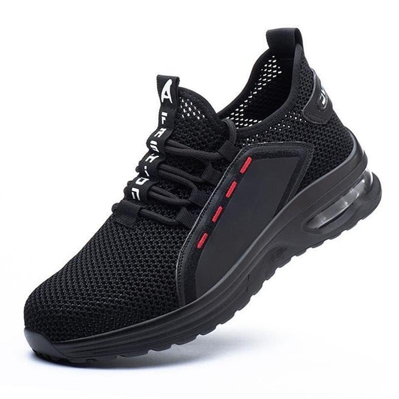 Veiligheidsschoenen met stalen neus — ultralicht, ademend, antislip