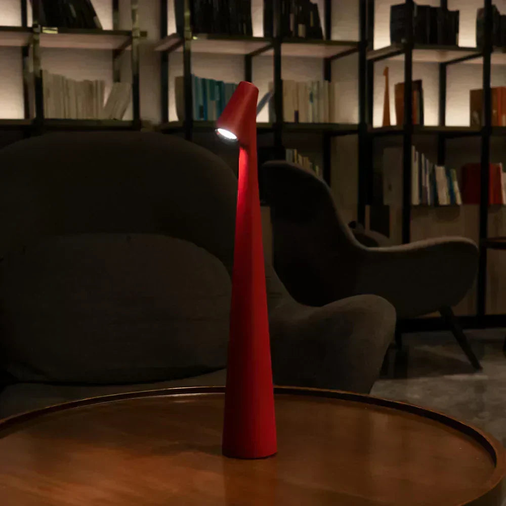Nordic Wireless LED Table Lamp — Cord-Free Directed Beam