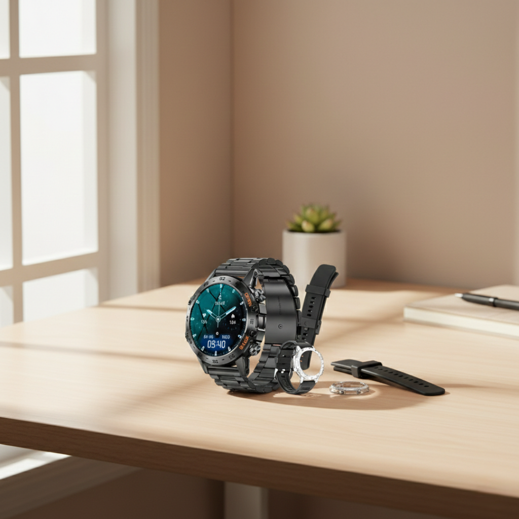 Robuste wasserdichte Smartwatch nach IP67 - direkte Bluetooth-Telefonie