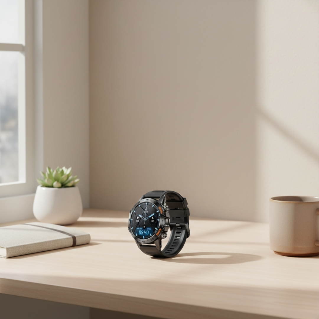 Robuste wasserdichte Smartwatch nach IP67 - direkte Bluetooth-Telefonie