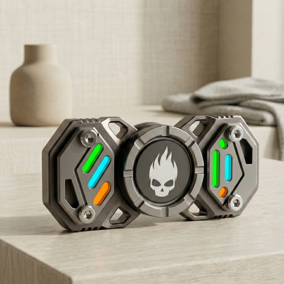 Star-Soldier-Fidget-Spinner — Leuchtende Lichter, sanftes geräuschloses Drehen