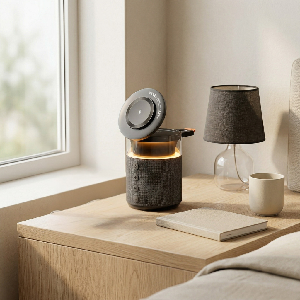 Magnetische 5-in-1-Ladestation — Schnelles gleichzeitiges kabelloses Laden für iPhone, iWatch und AirPods
