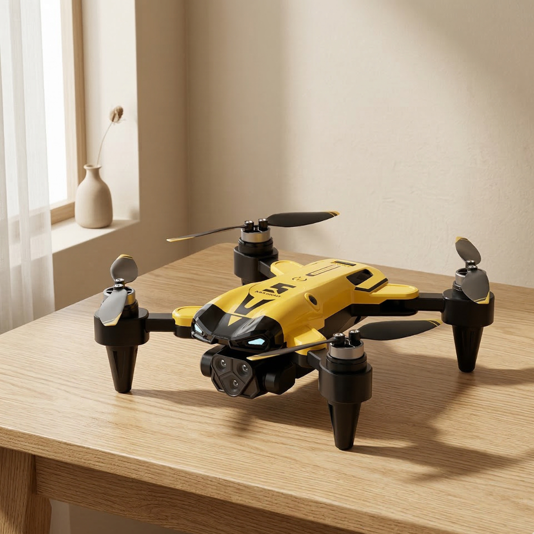 Quadcopter 8K — Σύστημα τριπλής κάμερας, αναδιπλούμενος σκελετός, κινητήρες χωρίς ψήκτρες