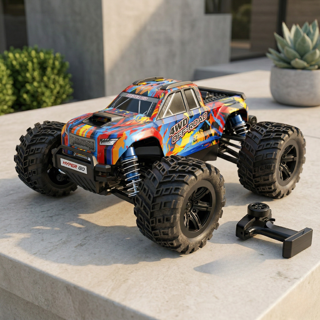Hyper Go MJX 20208 κλίμακα 1:20 τηλεκατευθυνόμενο αυτοκίνητο 4WD — Brushless κινητήρας, μέγιστη ταχύτητα 50 KM/H