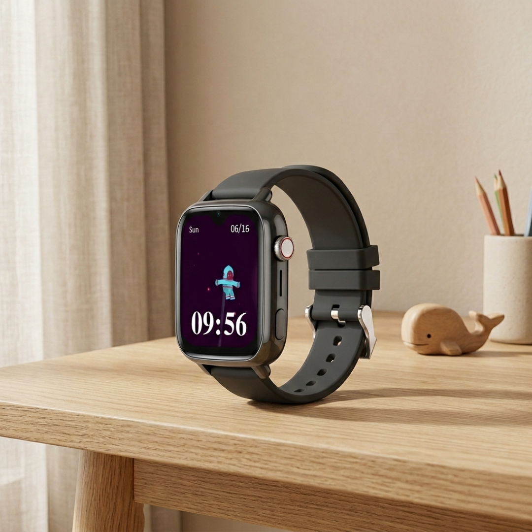 KGG 4G GPS Smartwatch para Crianças — Localização em Tempo Real, Chamadas de Vídeo Bidirecionais, Alerta SOS