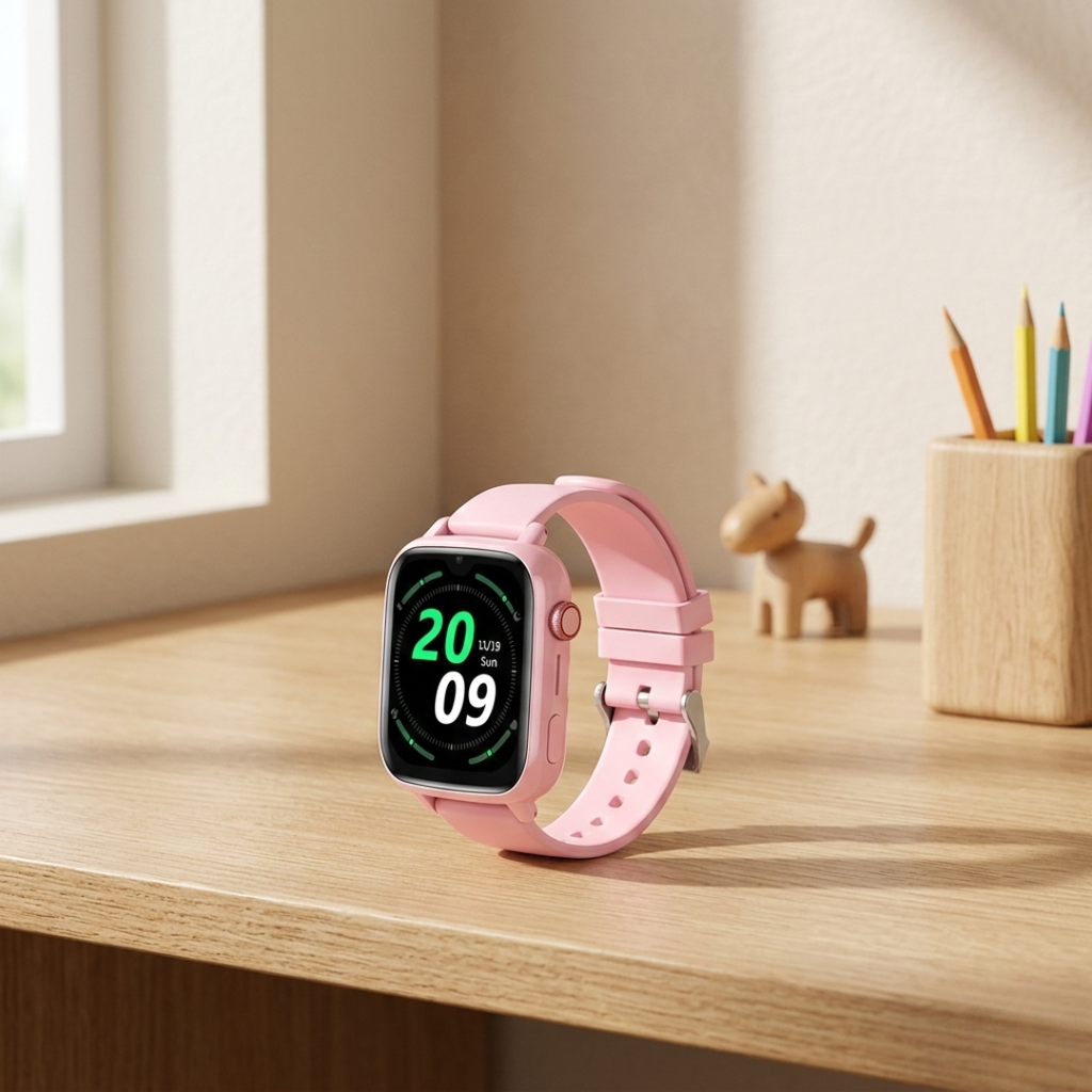 KGG 4G GPS Smartwatch para Crianças — Localização em Tempo Real, Chamadas de Vídeo Bidirecionais, Alerta SOS
