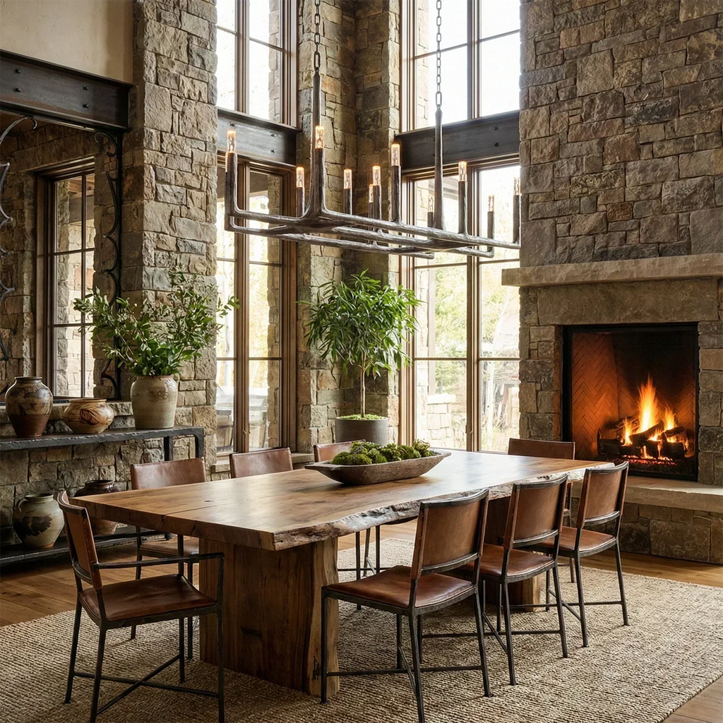 Avarit Forged Round Chandelier | wildoxy
