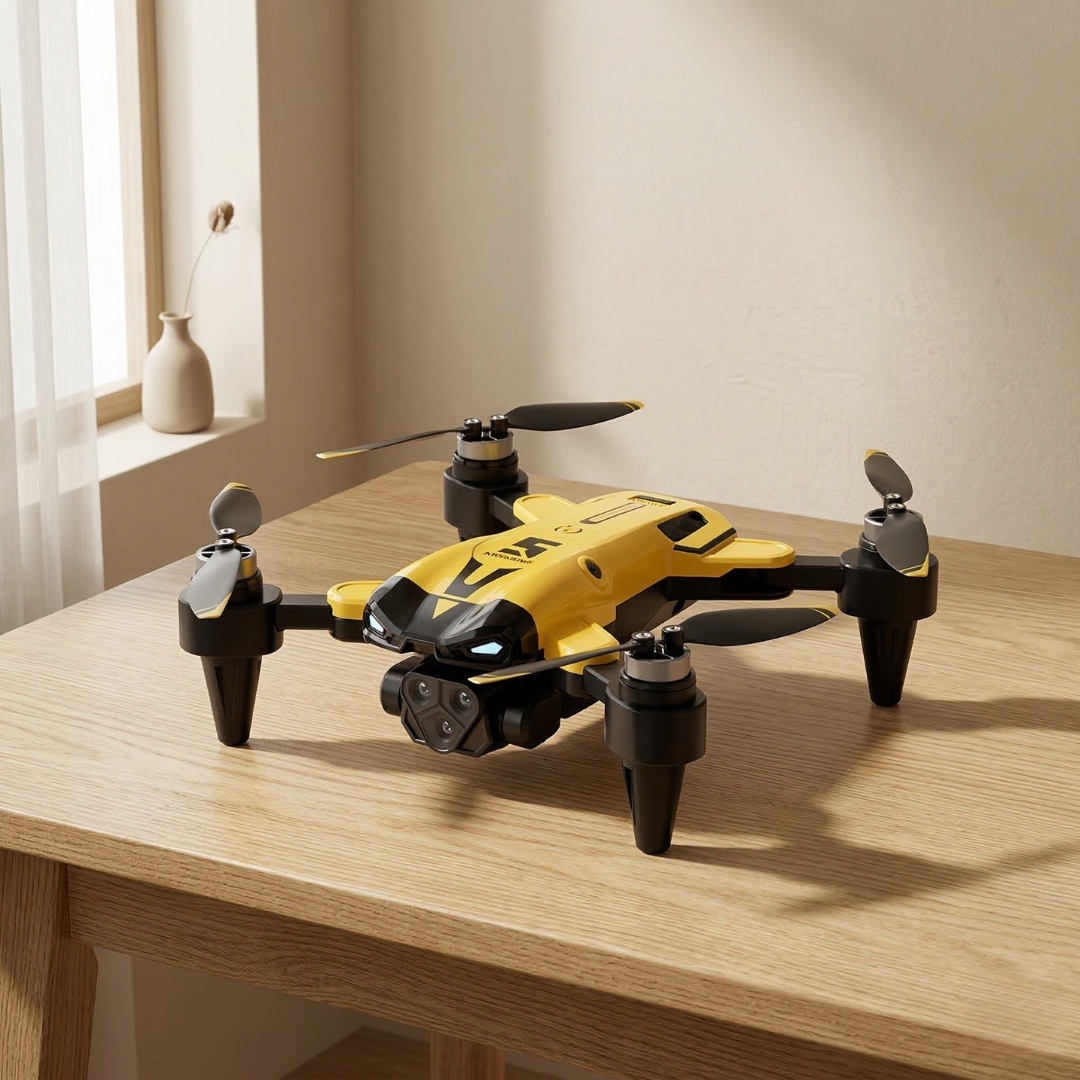 Quadcopter 8K — Σύστημα τριπλής κάμερας, αναδιπλούμενος σκελετός, κινητήρες χωρίς ψήκτρες