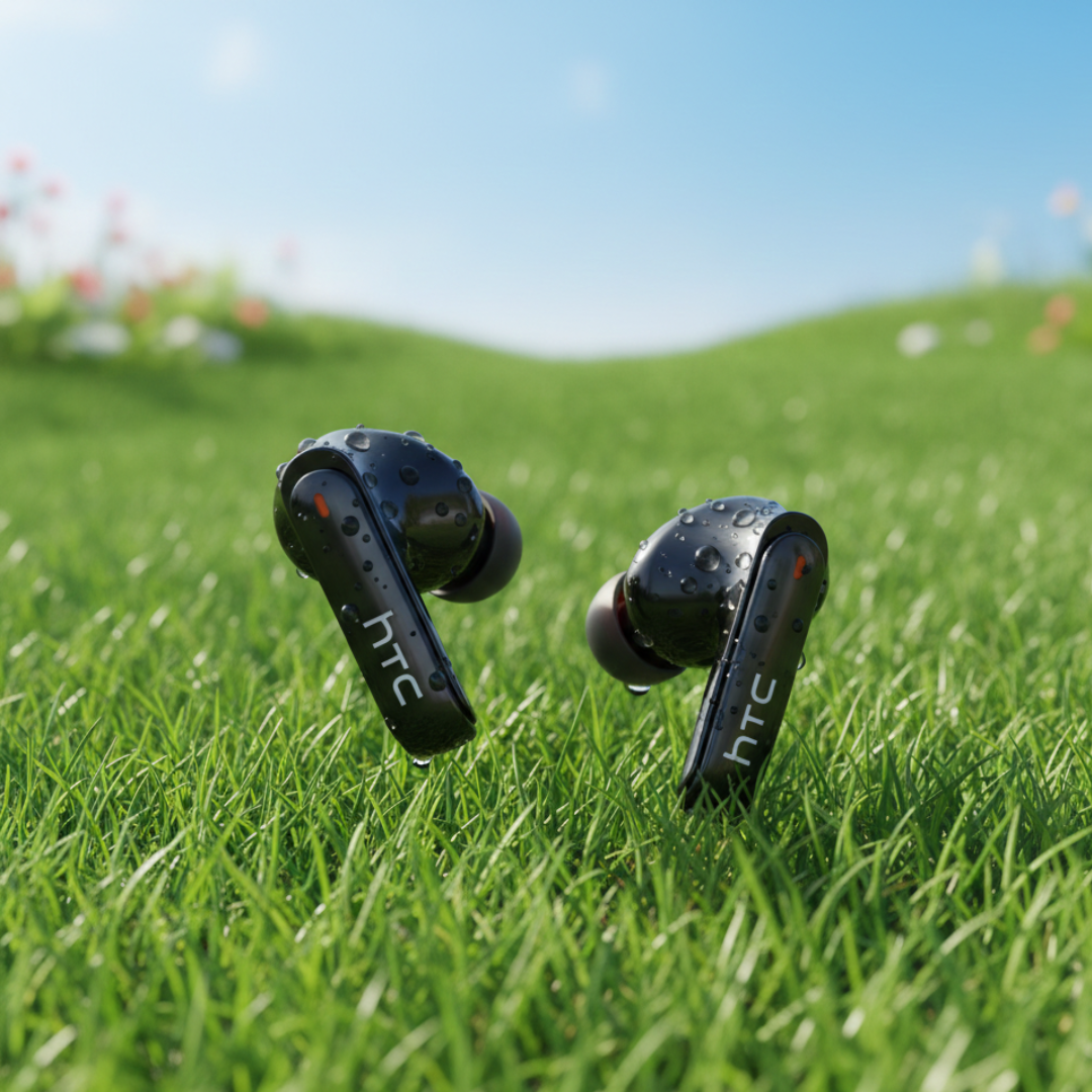 Auriculares inalámbricos HTC NE70 – Nueva edición con estuche con pantalla táctil