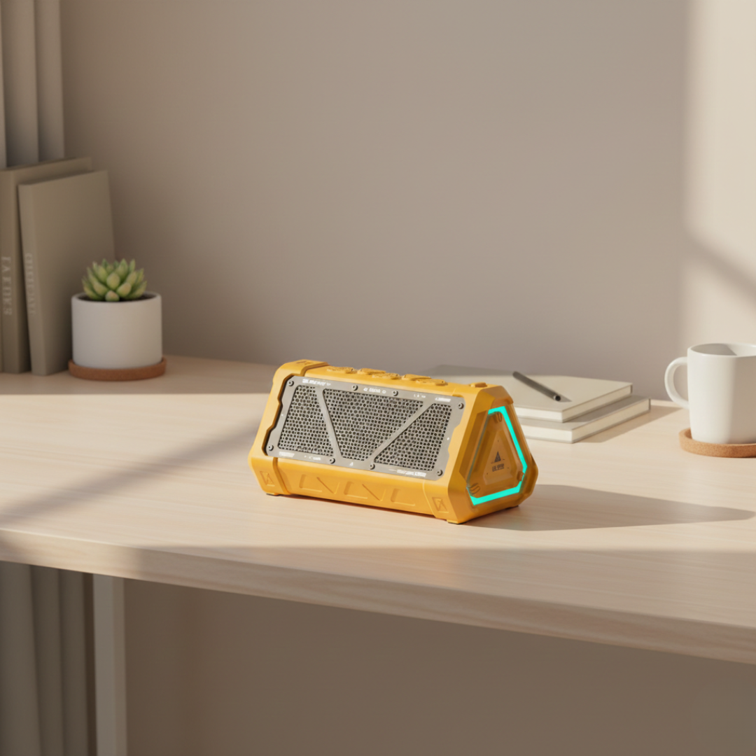 Altavoz Bluetooth RGB MLOVE P3 — Audio compacto y portátil para exteriores