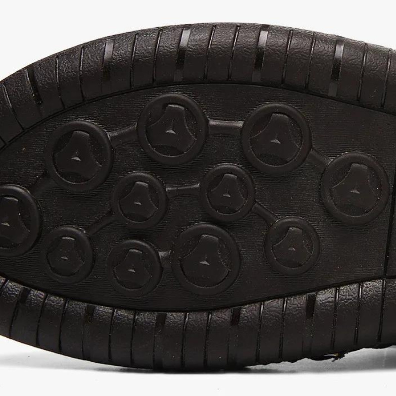 Orthopädische Ledersandalen für Herren — Rutschfeste Sohle