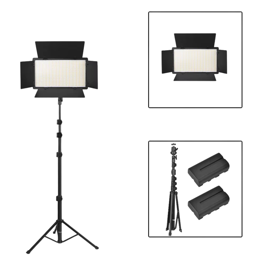 U800 LED-Fotostudiolicht — Dimmbarer Ausgang mit 40 W oder 50 W