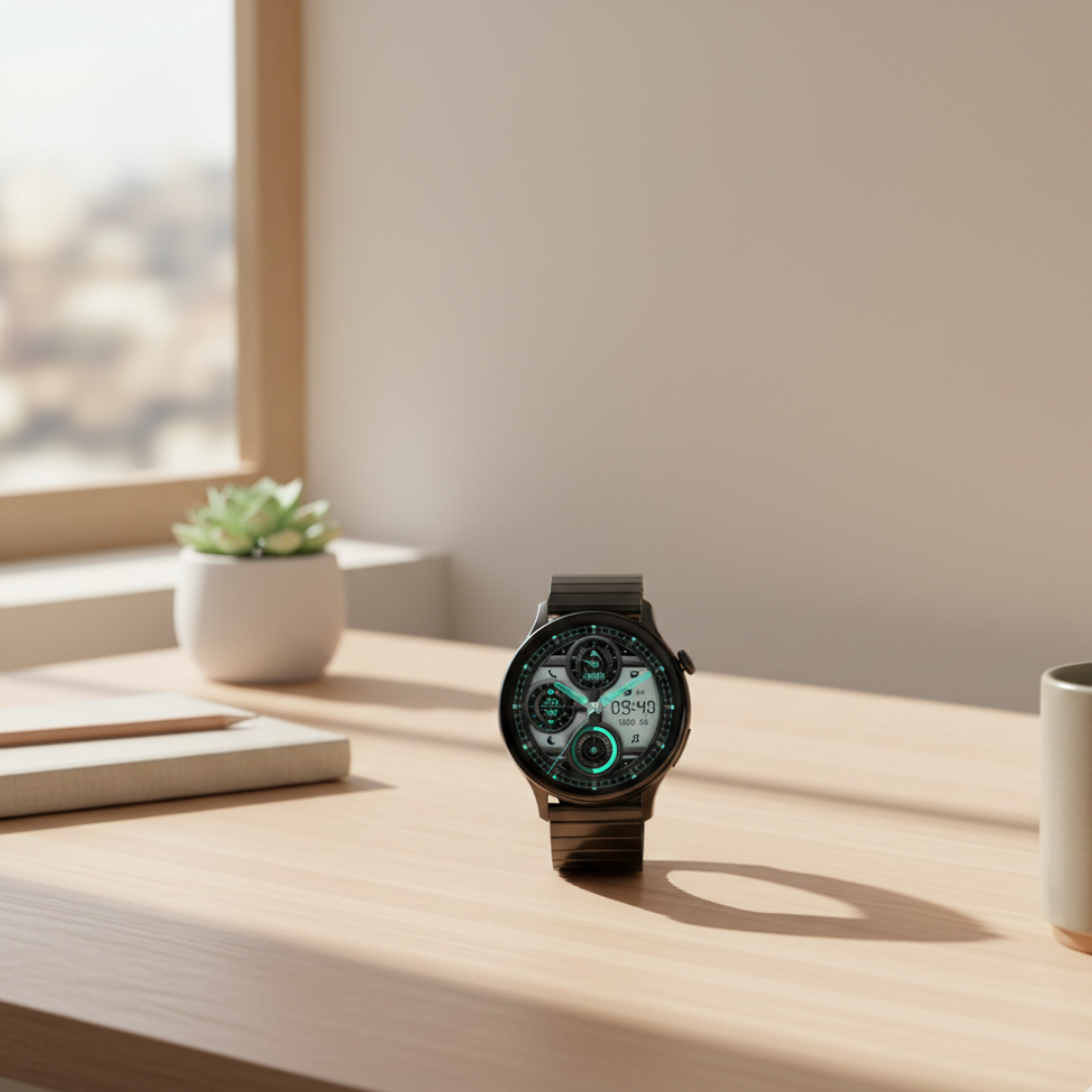 Smartwatch AMOLED impermeable para mujer, con interfaz de llamadas por Bluetooth