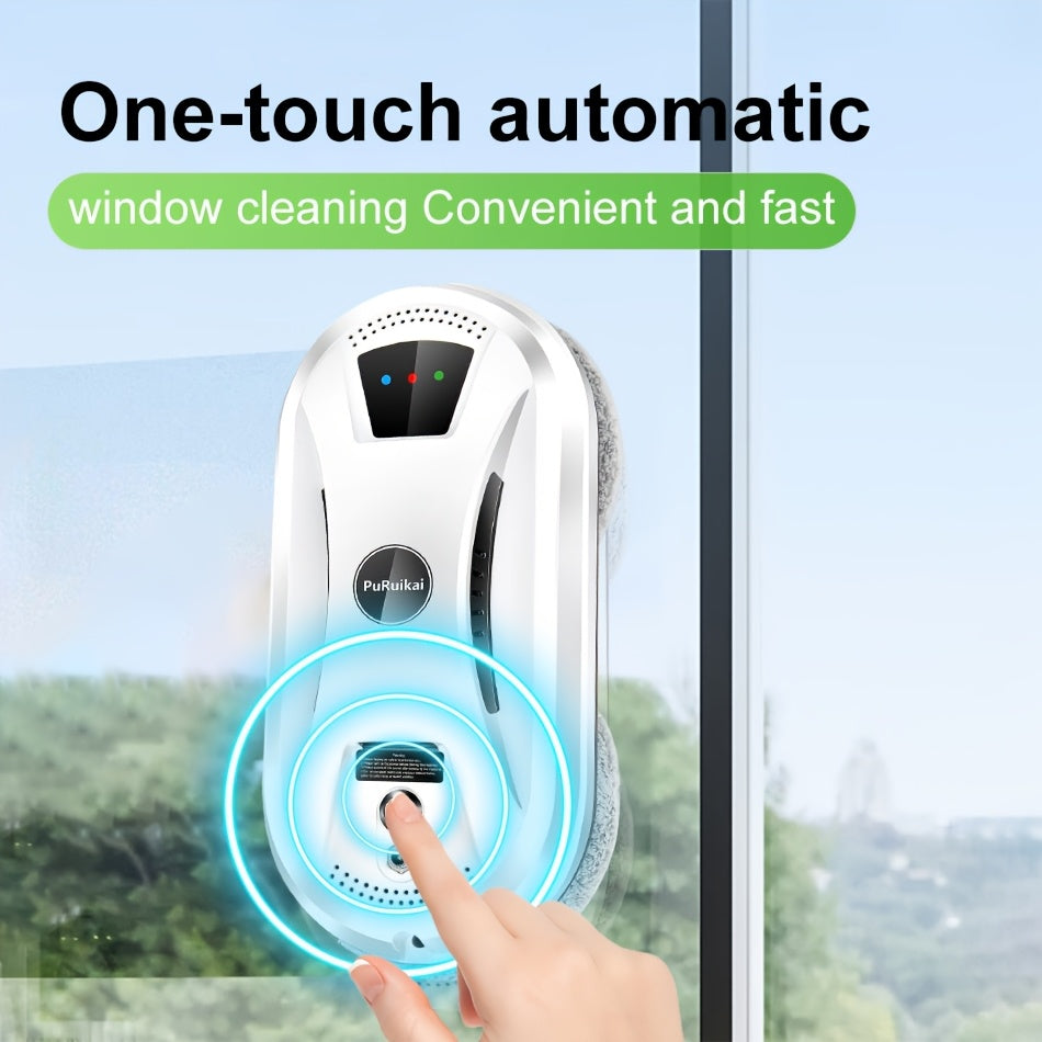 Automatischer Fensterreiniger — Saugmotor, Mikrofasertücher
