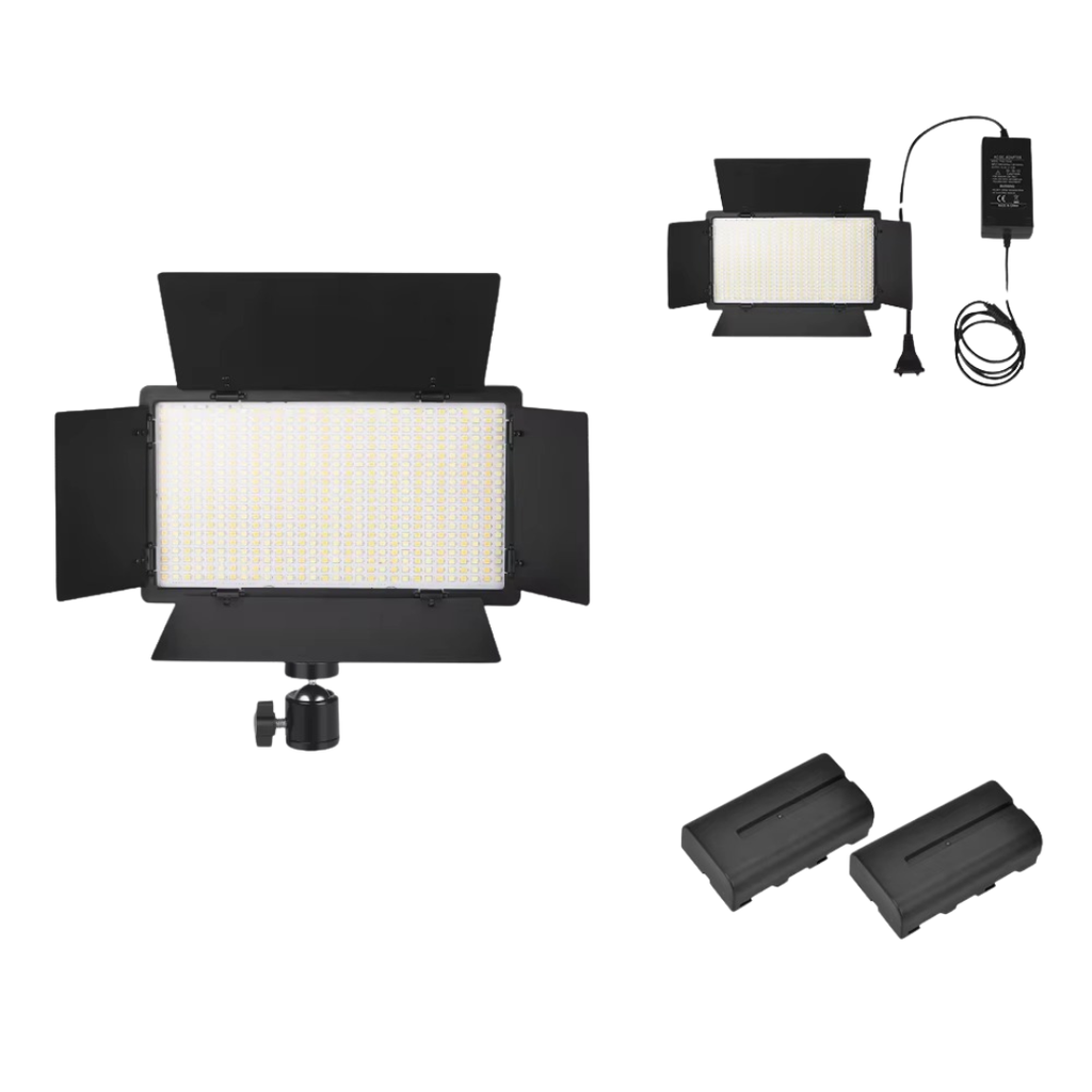 U800 LED-Fotostudiolicht — Dimmbarer Ausgang mit 40 W oder 50 W