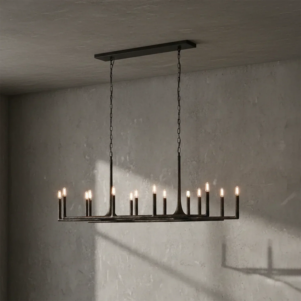 Avarit Forged Round Chandelier | wildoxy