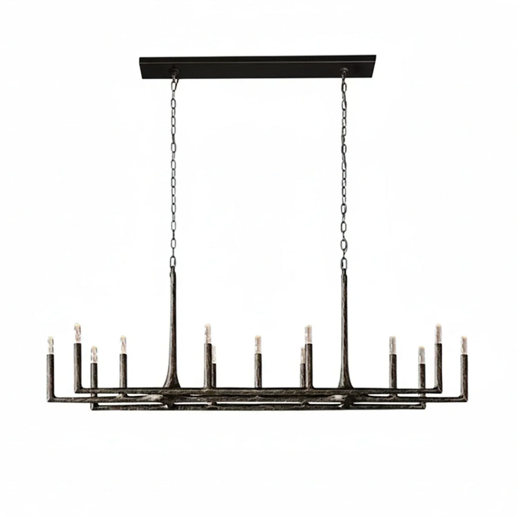 Avarit Forged Round Chandelier | wildoxy