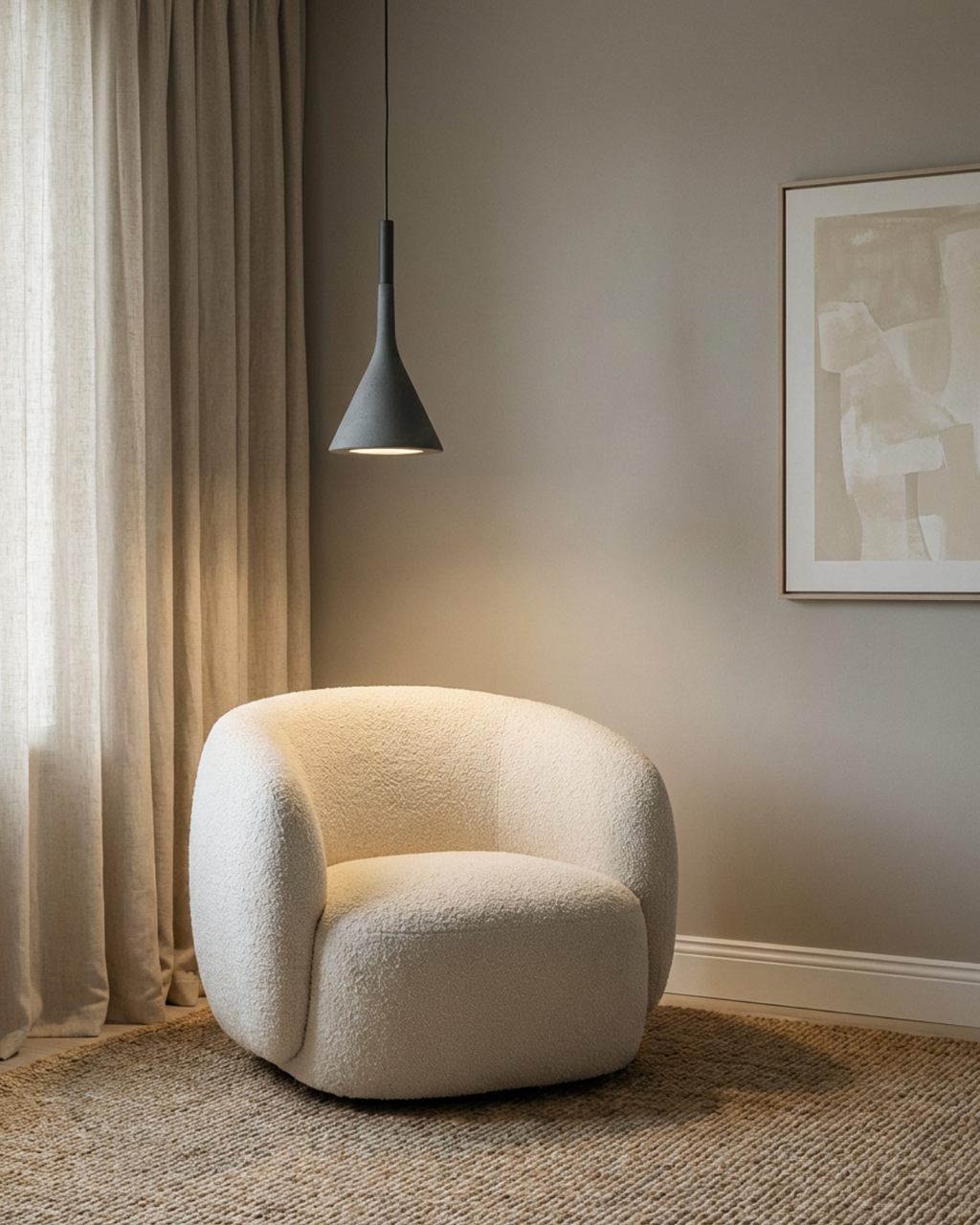 Conische hanglamp — Gerichte verlichting, strak ontwerp