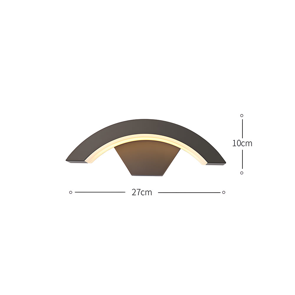 Modern Outdoor Wall Light | IP65 Waterproof LED Fixture | Wildoxy
