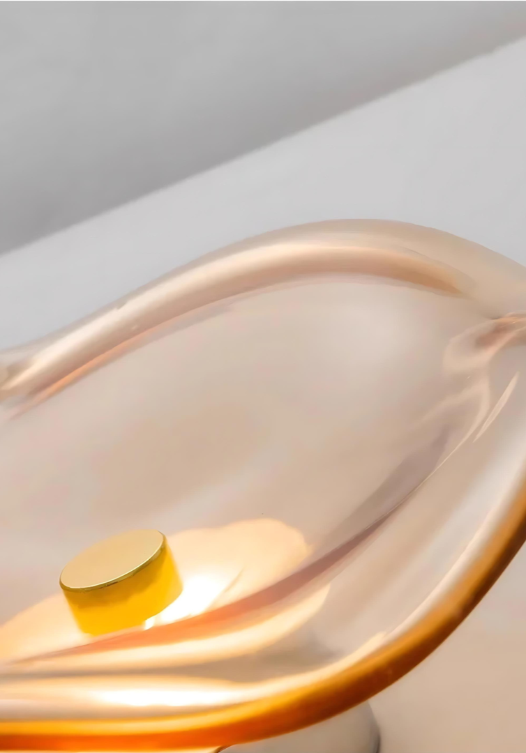 SolaraGlass LED-Wandleuchten — Lichtabgabe nach oben und unten, integrierte Leuchte