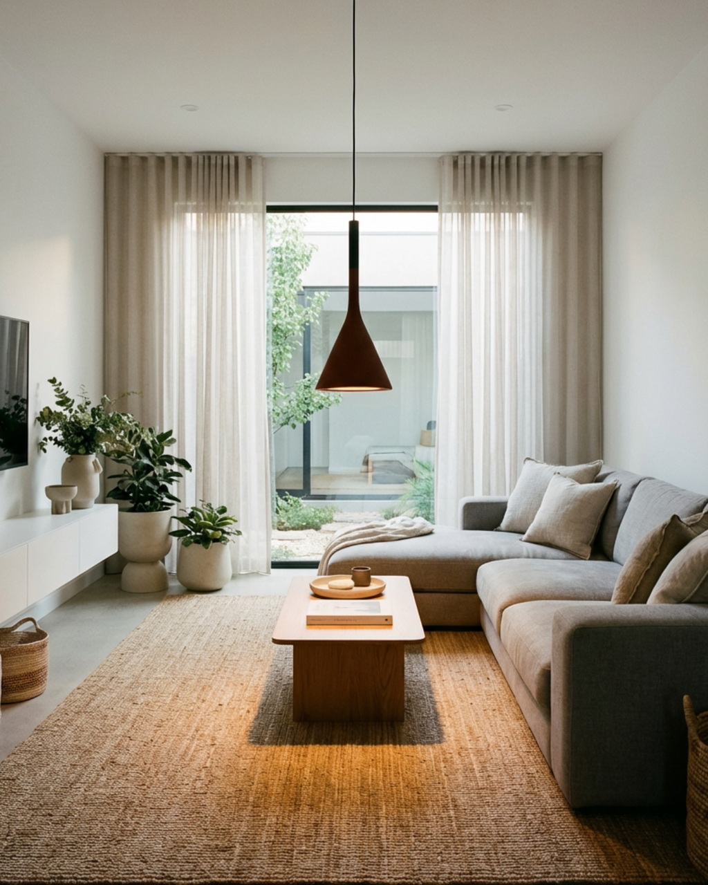 Conische hanglamp — Gerichte verlichting, strak ontwerp