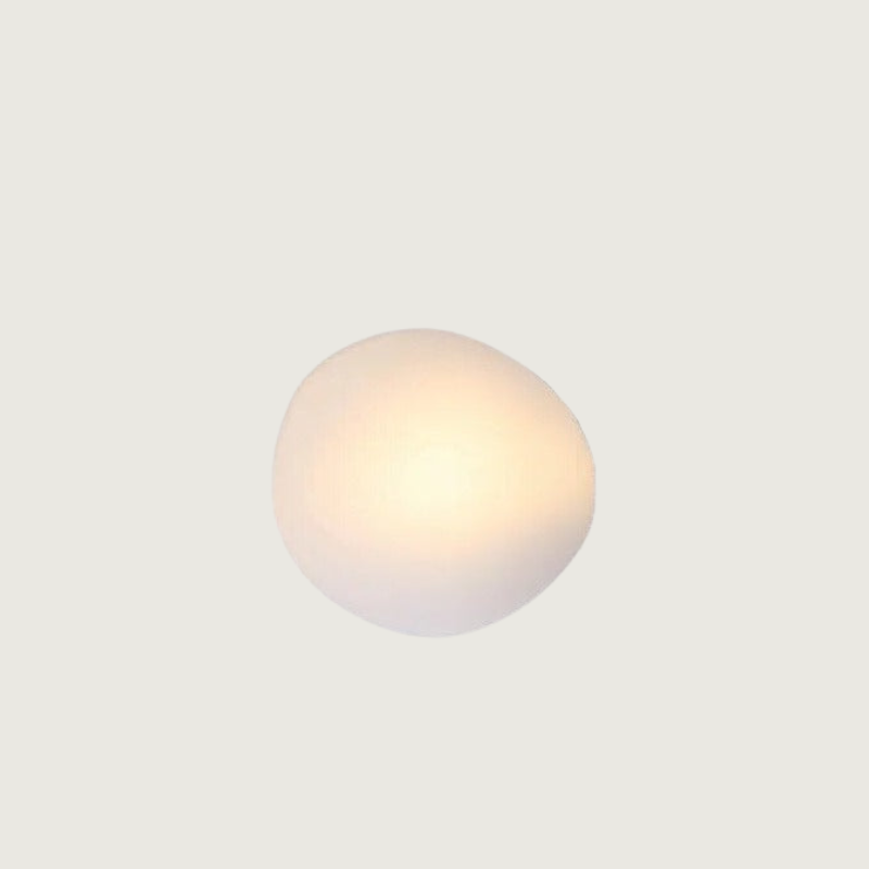 Lirena Colorful Glass Wall Lamp — Clear Acrylic Trim