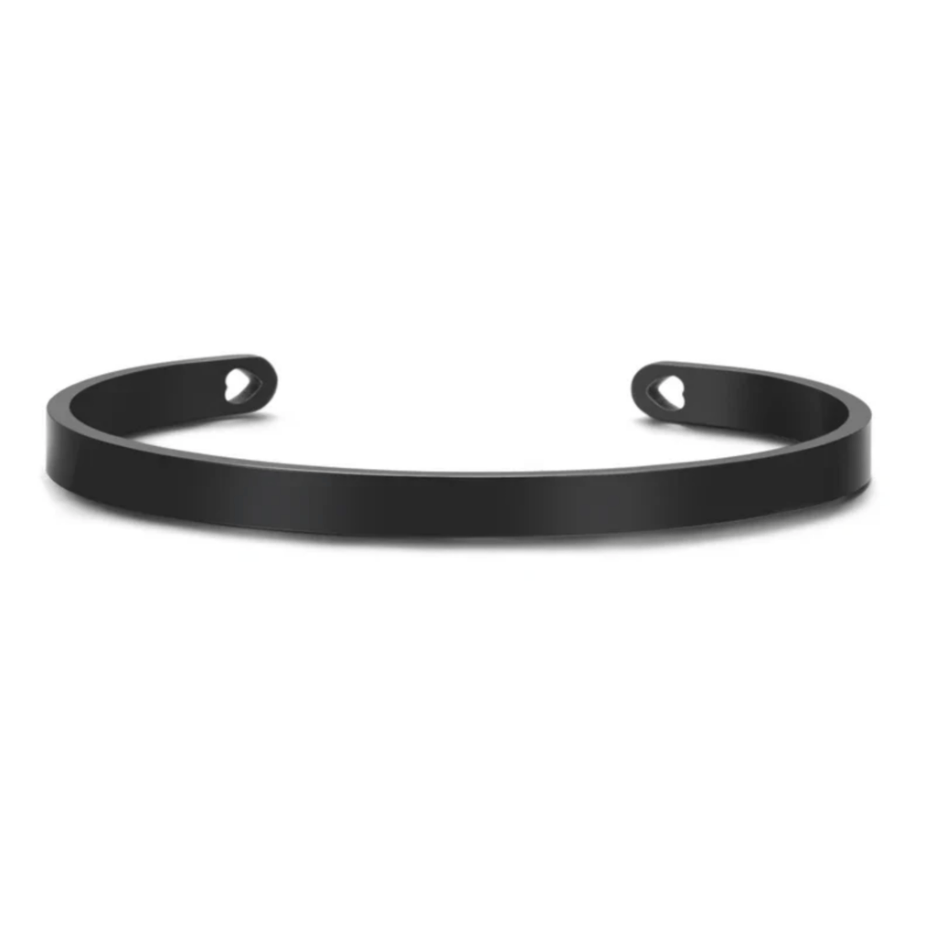 Bracelet en acier inoxydable gravé personnalisé AureaLink
