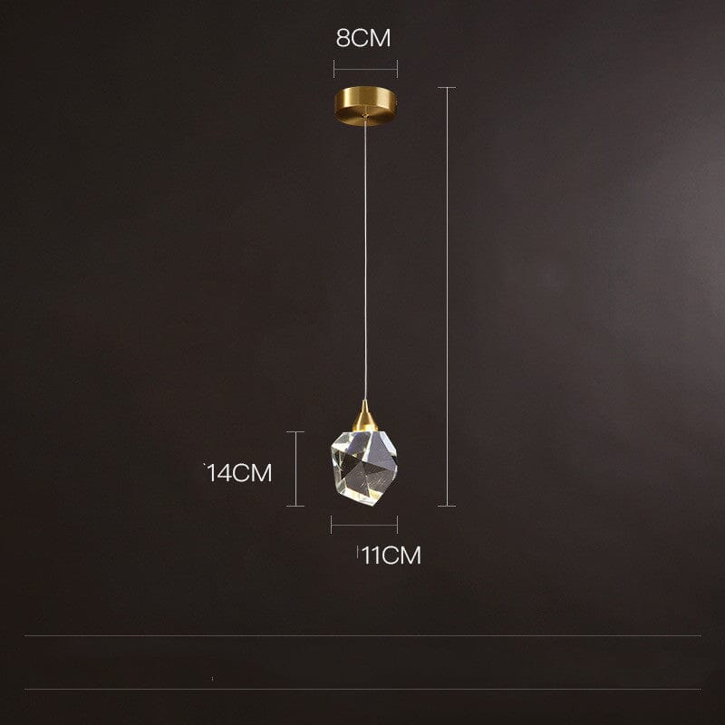 Eloria Crystal Pendant Light — Italian Crystals, European Artisan Craft