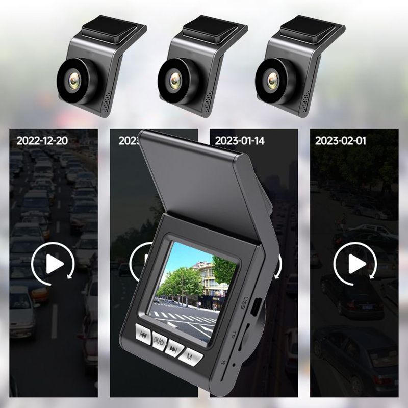 1080P Dashcam — Motion Detection and Night Vision