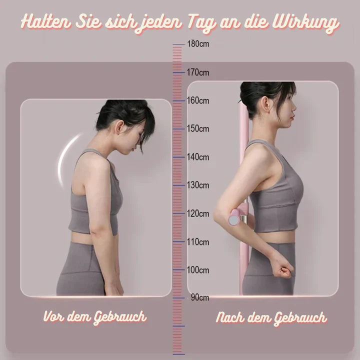 Verstelbare yogahoudingsstok — trainer voor rug en schouders