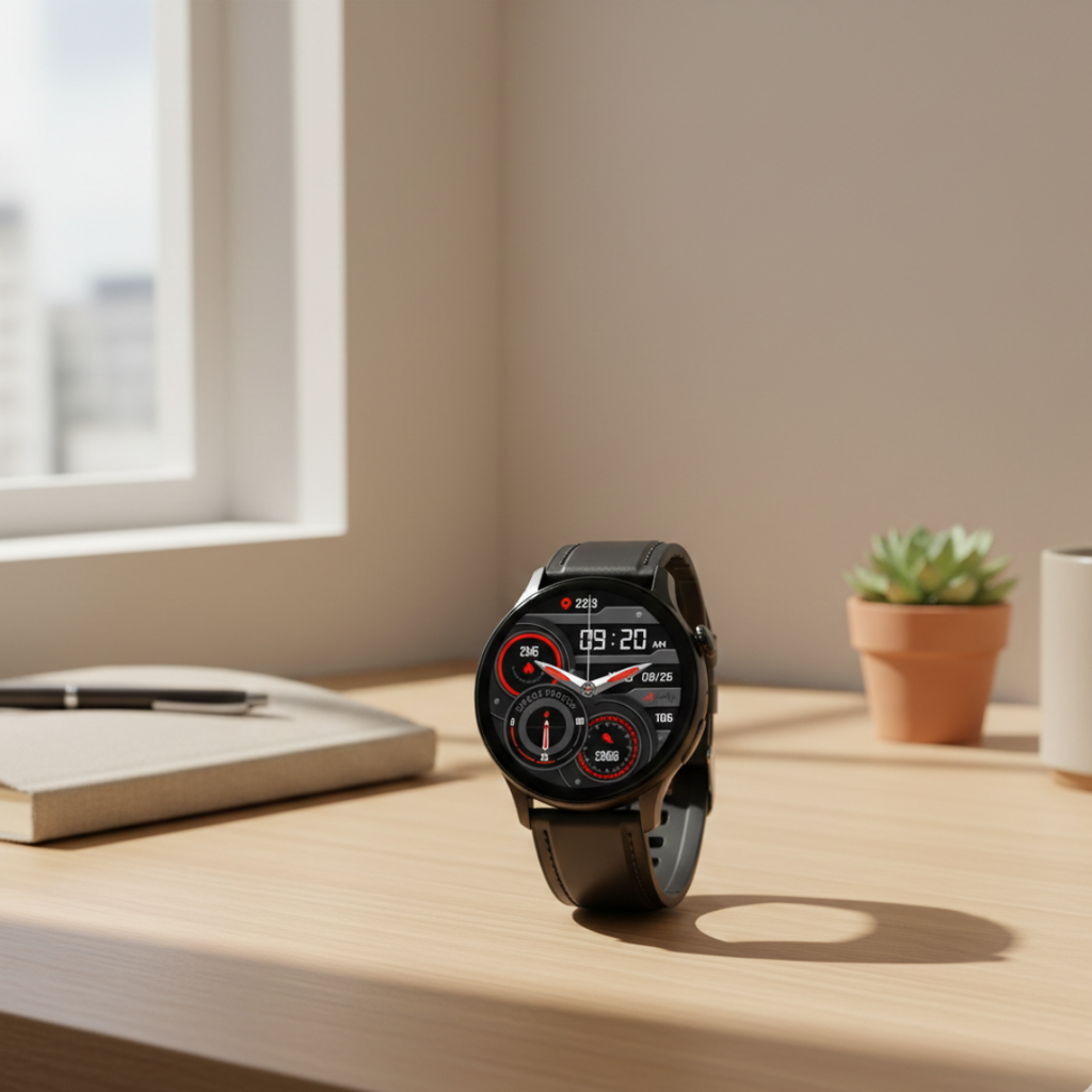 Smartwatch AMOLED impermeable para mujer, con interfaz de llamadas por Bluetooth