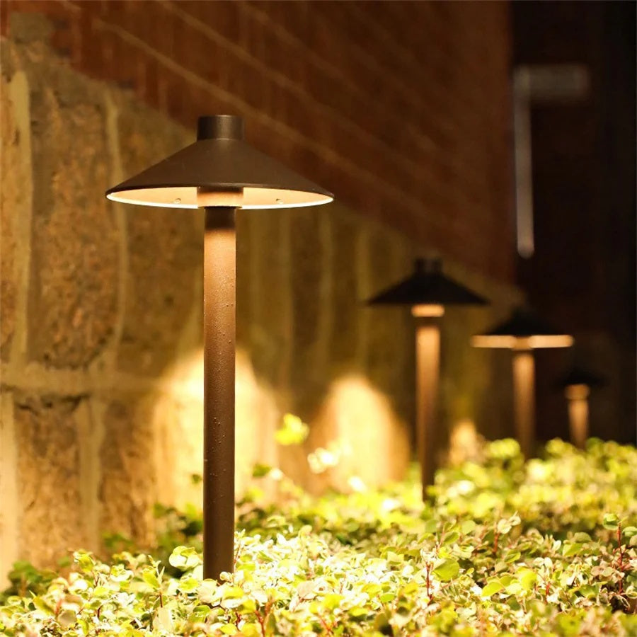 Mushroom Outdoor Path Light IP65 LED Warm White - Wildoxy