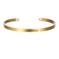 Bracelet en acier inoxydable gravé personnalisé AureaLink