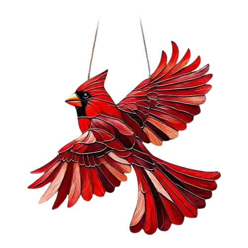 Acchiappa-sole colibrì in acrilico colorato, 20x20cm