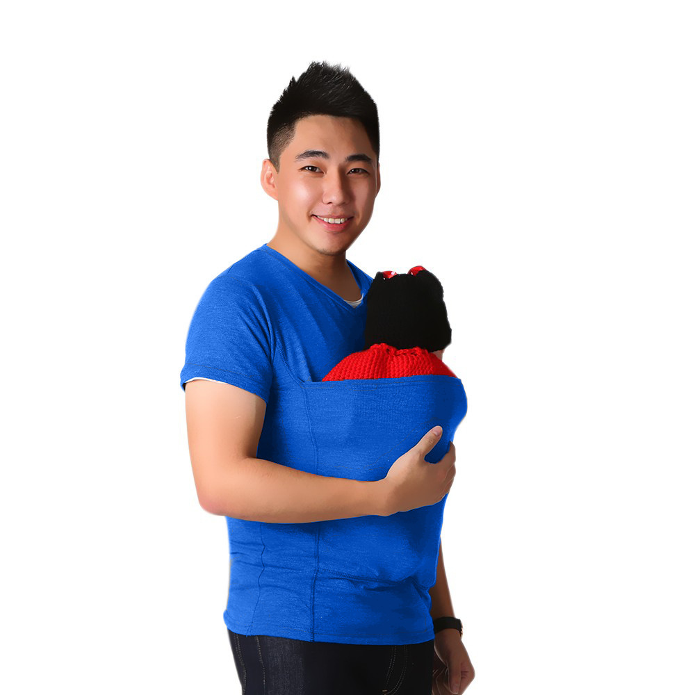 Baby Carrier Shirt — Elastic Newborn Skin-to-Skin Wear