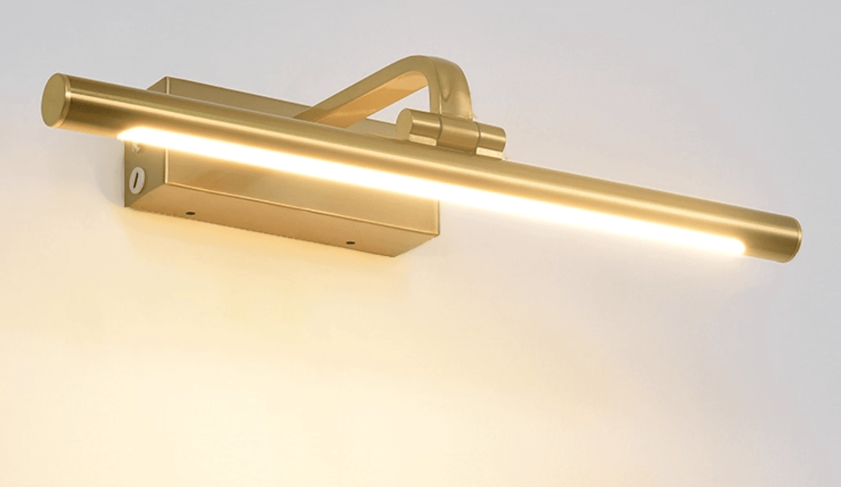Oplaadbare gouden schilderijlamp — draadloze USB-lijstlamp
