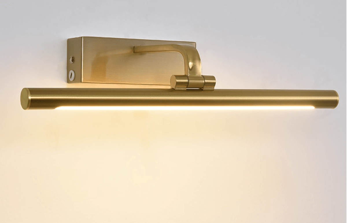 Oplaadbare gouden schilderijlamp — draadloze USB-lijstlamp
