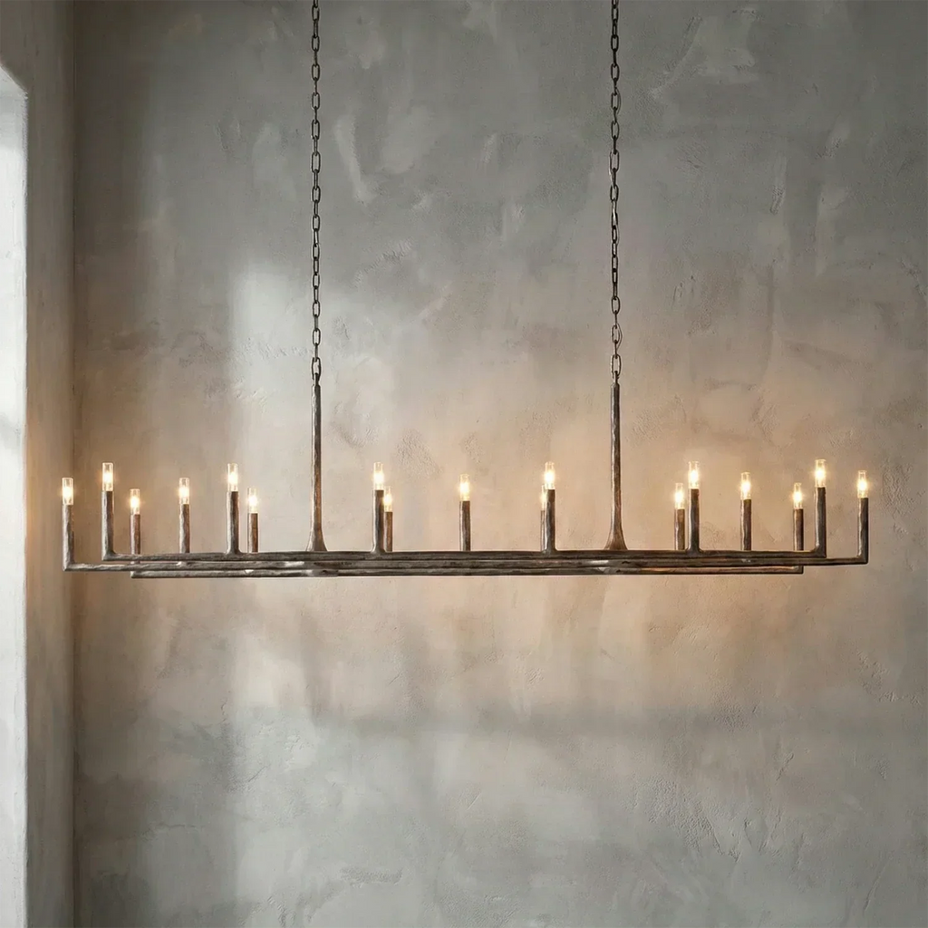 Avarit Forged Round Chandelier | wildoxy