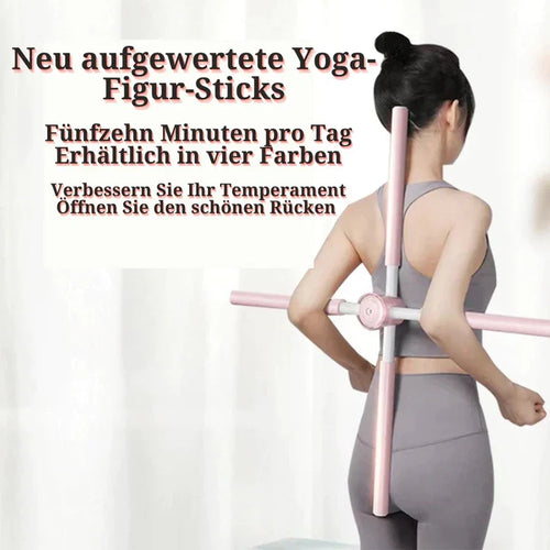 Adjustable Yoga Posture Rod — Back and Shoulder Trainer
